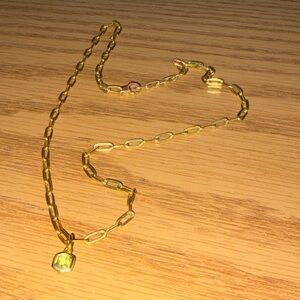 Kendra Scott 18k Gold Paperclip Chain Necklace